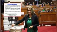 Congresista Cheryl Trigozo renuncia a Alianza Para el Progreso