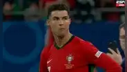 Cristiano Ronaldo quedó incrédulo: así fue su fría reacción tras quedar fuera de su última Eurocopa