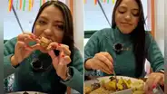 Extranjera prueba cuy chactado y sorprende con insólita comparación: “Parece pollo de KFC”