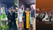 Brunella Horna festeja doctorado de César Acuña y asiste emocionada a su ceremonia: "Felicidades querido suegro"