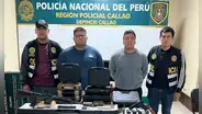 PNP incauta armas de fuego y captura a presuntos integrantes de banda delictiva en el Callao