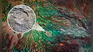 Estudian un enorme cráter en Sudamérica: parece de la Luna o Marte y descartan que sea producto de una erupción