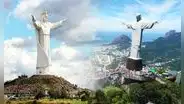 La estatua de Cristo más grande del mundo no está en Brasil: tiene una corona de oro y sirve como antena de wi-fi