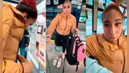 Azucena Calvay viaja por primera vez en el Metropolitano y su confusión es viral en TikTok: “La máquina no da vuelto dice”