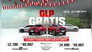 Chery anuncia GLP gratis en sus SUVs Tiggo 2 Pro y Tiggo 4 Pro