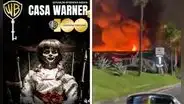Exposición de Warner Bros se incendia en Brasil: 'Anabelle', 'Harry Potter' y 'Friends' quedan en escombros