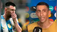 Di María se quebró en vivo tras revelar las palabras de Messi para llegar a la final de la Copa América