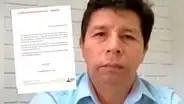 Pedro Castillo muestra documento de la Embajada de México donde aclara que no pidió asilo político