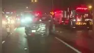 Triple choque en la Panamericana Sur genera tráfico vehicular