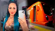 Video Luna Bella: modelo de OnlyFans causa polémica por grabar contenido para adultos en metro de CDMX
