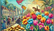 La flor que crece en Sudamérica y valía mucho más que el oro: arruinó la economía de un país europeo