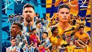 Canal confirmado Argentina vs. Colombia en SEÑAL ABIERTA GRATIS por la Copa América 2024
