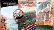 Turista visita Venecia y queda decepcionada al no parecerse a las fotos de internet: “Mis ahorros”
