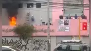 Reportan violento desalojo en Lince: personas con pasamontañas amenazan con explotar balones de gas