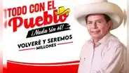 Todos con el Pueblo, partido al que Pedro Castillo se afilió desde la cárcel, solicita su inscripción al JNE