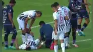 Kevin Serna sufrió dura caída y asustó a los hinchas de Alianza durante el partido ante Vallejo