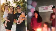 Mario Hart y Korina Rivadeneira CONMUEVEN a niñera de sus hijos con tierna sorpresa: “Te queremos”