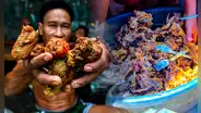 El país de Asia que vende comida hecha con restos de la basura: la carne es separada, lavada y cocinada en salsa