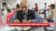 Cronograma de pagos ONP en agosto: descubre las fechas de cobro de pensionistas del Decreto Ley 19990