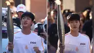 Jin, de BTS, en los Juegos Olímpicos de París 2024: así fue la participación del idol llevando la antorcha
