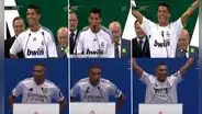Kylian Mbappé emocionó al repetir el 'Hala Madrid' de Cristiano Ronaldo durante su presentación en el Bernabéu