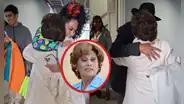 Magdyel Ugaz y Gustavo Bueno tienen emotivo reencuetro con Irma Maury, 'Doña Nelly' en 'Al fondo hay sitio'