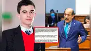 Congresista Valer confunde a ‘El niño polla’ con físico peruano y lo felicita: “Qué honor”