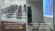 Profesor de San Marcos queda sorprendido al ir a dictar curso de asesoría y encontrar el salón vacío: “Hay prioridades”