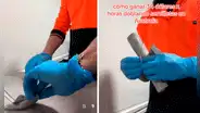 Extranjero afirma que gana U$34 la hora por doblar servilletas y usuarios responden: “¿Dónde me apunto?”