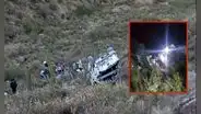 Tragedia en Huancavelica: 4 muertos y 8 heridos tras caída de camioneta a abismo en Santiago de Chocorvos