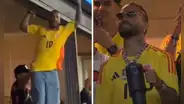 Maluma protagonista polémica con hinchas argentinos durante la final de la Copa América 2024