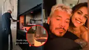Marcelo Tinelli engríe a Milett Figueroa al llegar a Argentina tras rumores de una posible separación