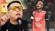 Carloncho tilda de "engreído" a Paolo Guerrero: "Se cree rey, pero del reino de los estúpidos"