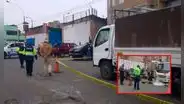 San Martín de Porres: mototaxista fallece tras ser atropellado por un camión de carga