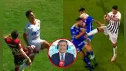 Éxarbitro FIFA revela por qué Calcaterra se ganó la roja y Carlos Zambrano no fue expulasdo