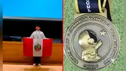 Genio de La Oroya vence a más de 40 países y gana medalla de oro en olimpiada internacional de matemáticas