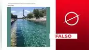 Imagen del río Sena con aguas cristalinas no es real: fue creada con IA