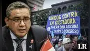 Ministro del Interior sobre protestas contra Boluarte: "Vamos a reaccionar en el marco que permite la ley"