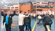 Padre conmueve en redes por su increíble reacción al escuchar que su hijo ingresó a la universidad