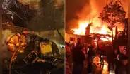 Incendio consume 7 viviendas en Independencia: 9 unidades del Cuerpo de Bomberos controlaron siniestro