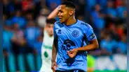 Bryan Reyna y su efusiva reacción tras ser sustituido ante Lanús por la Liga Profesional