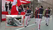 Celebración del Desfile Militar con 'armas de guerra' en penal Lurigancho y Pabellón 15 se corona ganador