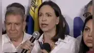 María Corina Machado: "Venezuela tiene nuevo presidente electo y es Edmundo González Urrutia"