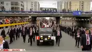 Seguridad de Dina Boluarte impide el paso a reportero de Latina durante su traslado al Desfile Militar 2024