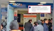 BCP: usuarios reportan que agencias suspendieron atención al público tras reportarse fallas en el sistema