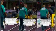 Paris 2024: Esgrimista brasileño se lesiona, le llevan una silla para que se siente y la usa su entrenador