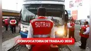 Sutran abre convocatoria de trabajo en Lima y regiones con sueldos de hasta S/8.500: conoce los puestos disponibles