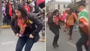 Reportera de Latina se robó el show con huayno en la Parada Militar: "¡Qué rico zapateo!"
