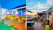 Clientes exigen comer en terraza y dueño les responde: “No pondré a trabajar a un camarero a más de 40 grados”