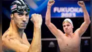 Marchand se convirtió en el primer nadador en ganar dos competencias el mismo día en París 2024: así reaccionó Michael Phelps